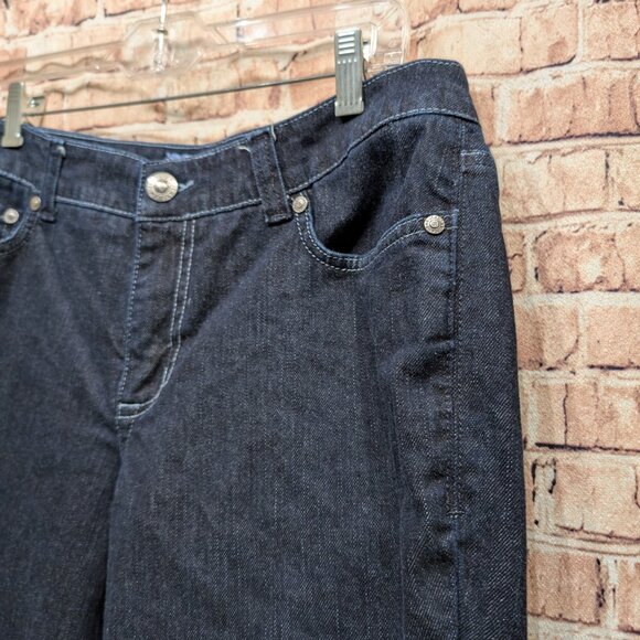 AK Jeans Anne Klein Sophisticate Size 12 Waist 30 Short - Picture 6 of 16